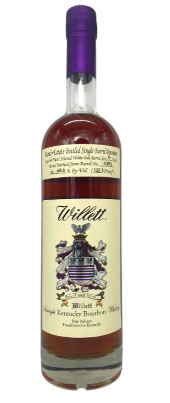 Buy 1 Get 1 Free - Willett Family Estate 9 Year Old Single Barrel #4383 "November Rain" Bourbon Whisky