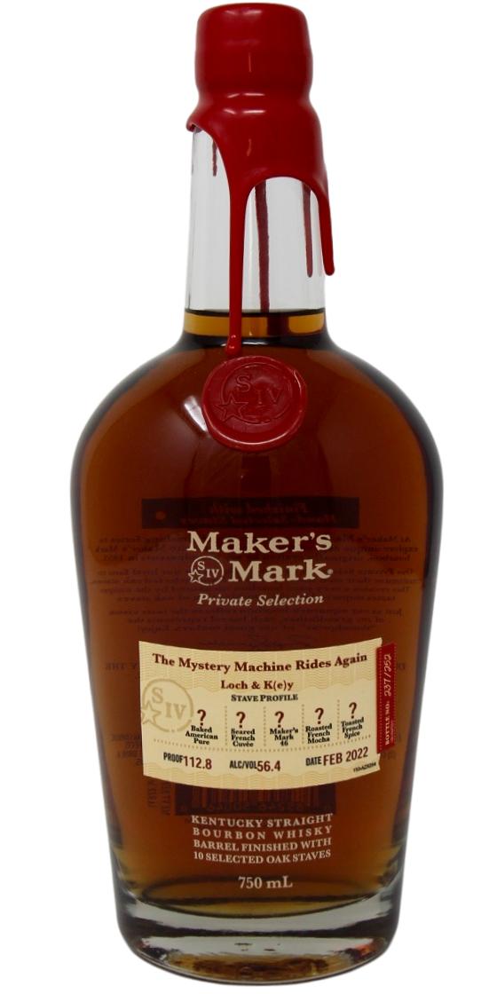Maker's Mark Private Select The Mystery Machine Rides Again Whisky