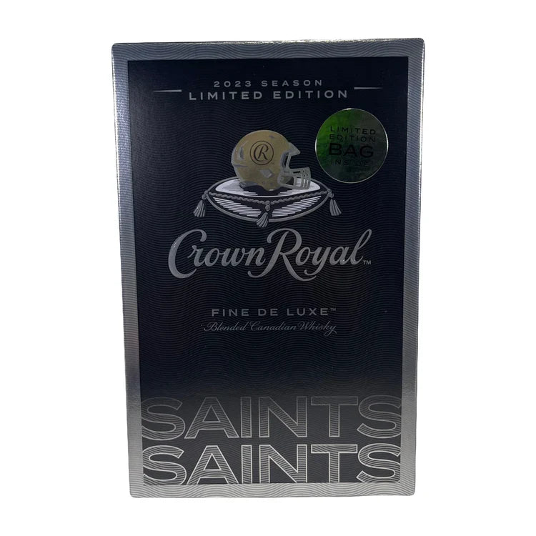 Buy 1 Get 1 Free - Crown Royal Limited Edition 2023 New Orleans Saints Canadian Whisky