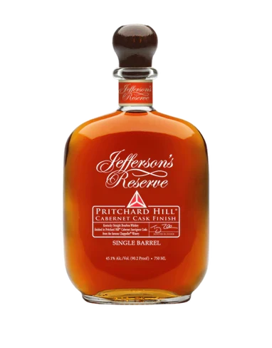 Jefferson's Reserve Single Barrel Pritchard Hill Cabernet Cask Finished Kentucky Straight Bourbon Whiskey