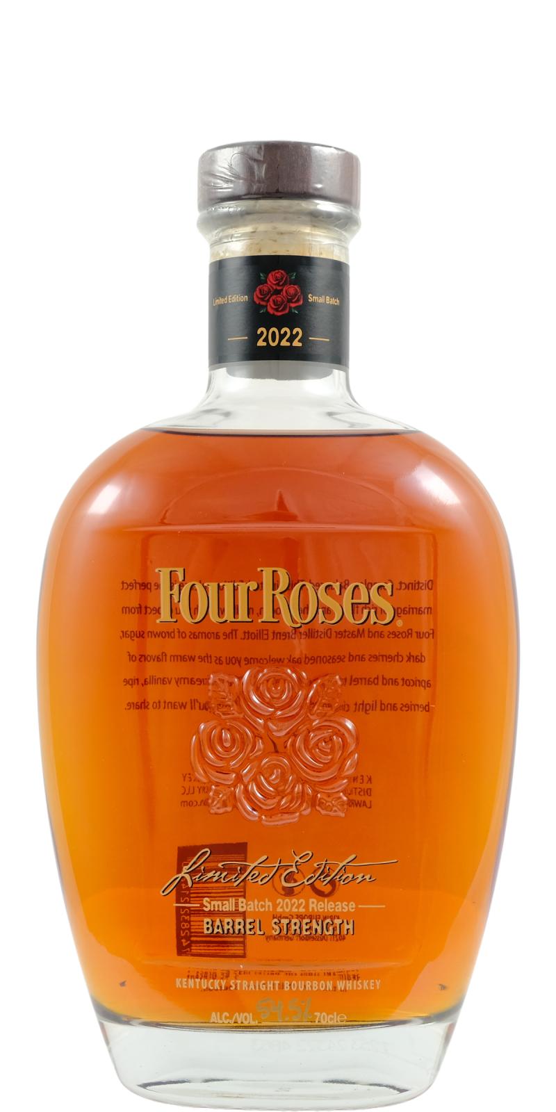 Buy 1 Get 1 Free - Four Roses Limited Edition - Small Batch 2022 Release - Barrel Strength (14 Year Old) Kentucky Straight Bourbon Whisky | 700ML