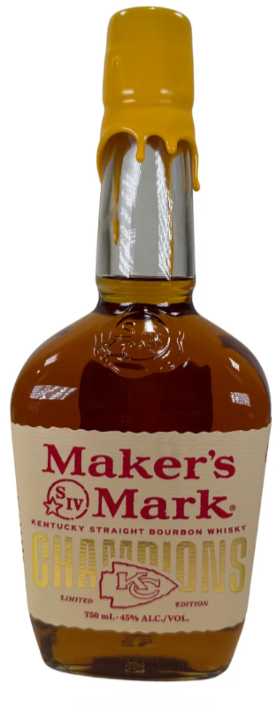 Maker's Mark 2024 Kansas City Chiefs World Champions Kentucky Straight Bourbon Whisky