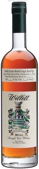 Willett Family Estate Bottled Single Barrel 6 Year Old Barrel #1450 Kentucky Straight Rye Whiskey