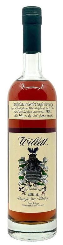 Buy 1 Get 1 Free - Willett 11 Year Old #2431 Single Barrel - Rye Here, Rye Now - Rye Whiskey