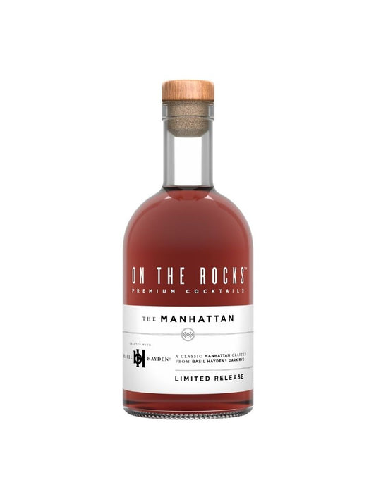 Buy 1 Get 1 Free - On The Rocks Cocktails Basil Hayden Dark Rye Limited Edition Manhattan Cocktail