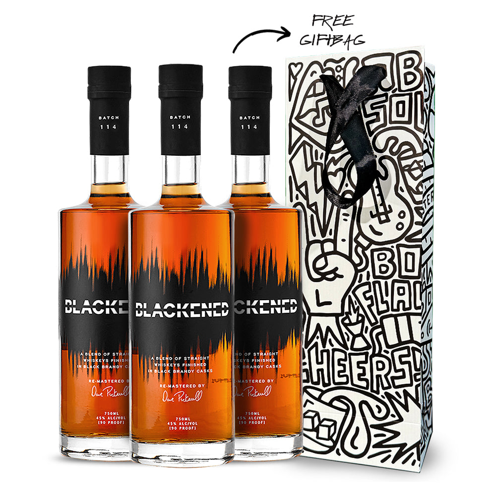 Buy 1 Get 1 Free - METALLICA | BLACKENED™ American Whiskey (3) Bottle Bundle