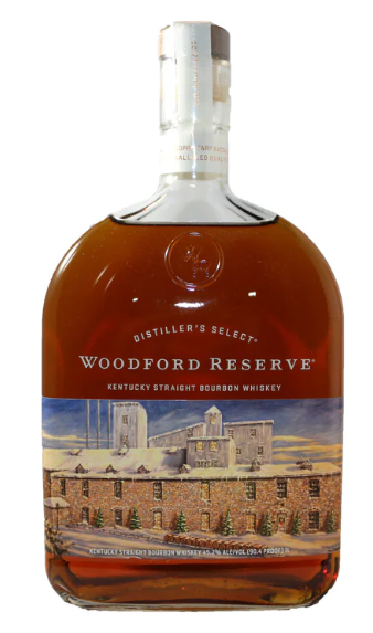 Buy 1 Get 1 Free - Woodford Reserve Distillers Select Holiday Artist Bottle Kentucky Straight Bourbon Whiskey | 1L