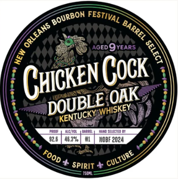 Buy 1 Get 1 Free - Chicken Cock New Orleans Bourbon Festival Barrel Select Whiskey
