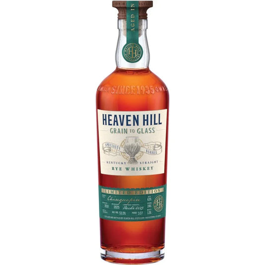 Buy 1 Get 1 Free - Heaven Hill Grain to Glass Specialty Barrel Series Aged In Chinquapin Oak Rye Whiskey | 700ML