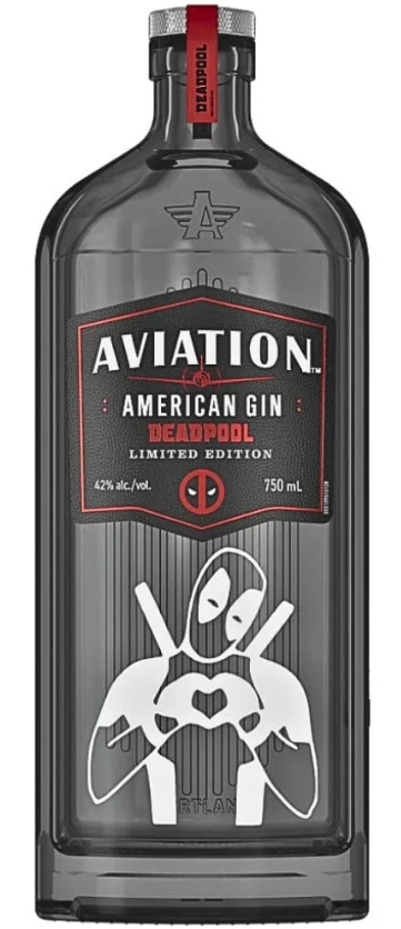 Buy 1 Get 1 Free - Aviation With Deadpool Limited Edition Custom Engraving Gin