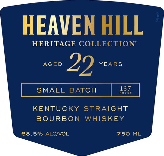 Buy 1 Get 1 Free - Heaven Hill Heritage Collection 22 Year Old 2026 Release Kentucky Straight Bourbon Whiskey