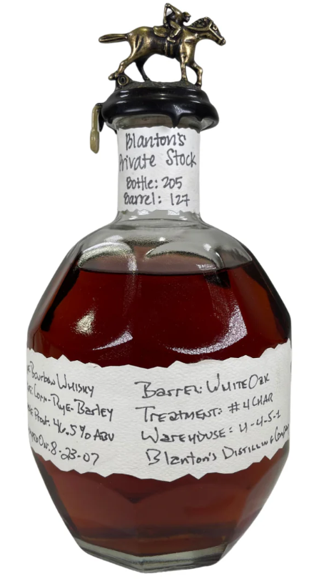 Buy 1 Get 1 Free - Blanton's La Maison du Whiskey Private Stock 2007 Bourbon Whiskey | 700ML