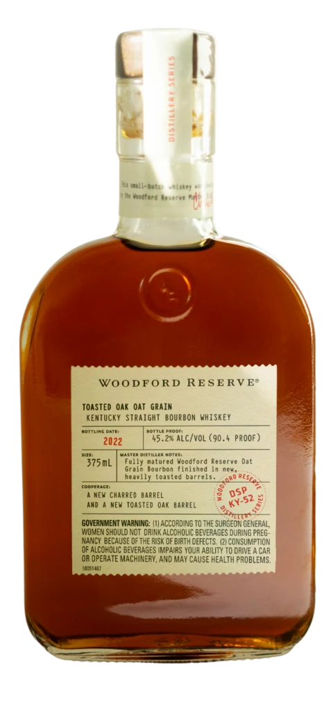 Woodford Reserve Toasted Oak Oat Grain Bourbon Distillery Series | 375ML