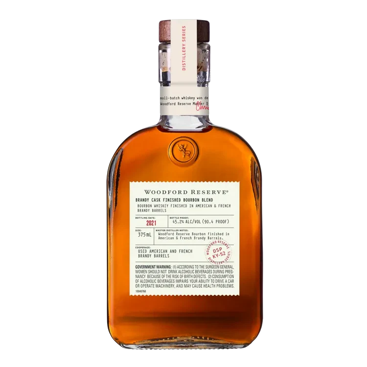 Buy 1 Get 1 Free - Woodford Reserve Distillery Series Brandy Cask Finish Bourbon 2021 | 375ML