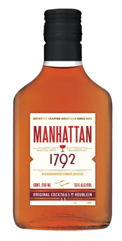 Buy 1 Get 1 Free - Original Cocktails by Heublein Manhattan Crafted With Bourbon by 1792 | 200ML