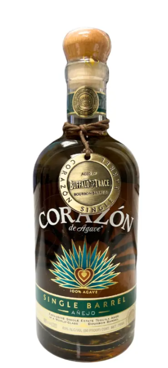 Corazon Single Barrel Anejo Aged in Buffalo Trace Bourbon Barrels