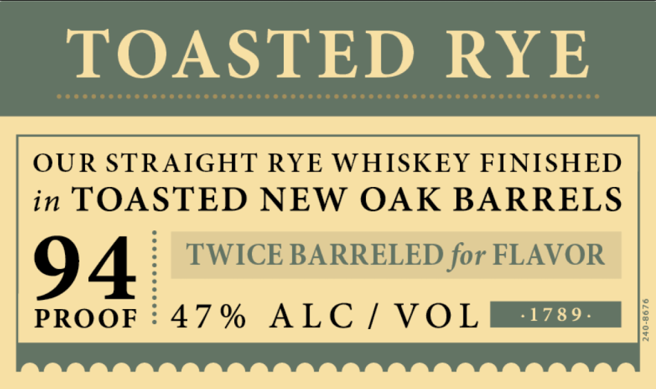 Buy 1 Get 1 Free - Elijah Craig | Toasted Rye | Kentucky Straight Rye Whiskey | 2024 Release