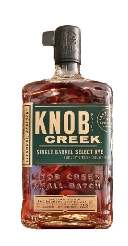 Knob Creek Rye Bourbon Enthusiast 115p Grandmas Apple Pie