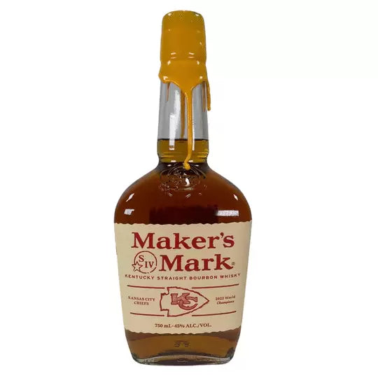 Buy 1 Get 1 Free - Maker's Mark Kansas City Chiefs 2022 World Champions Kentucky Straight Bourbon Whisky