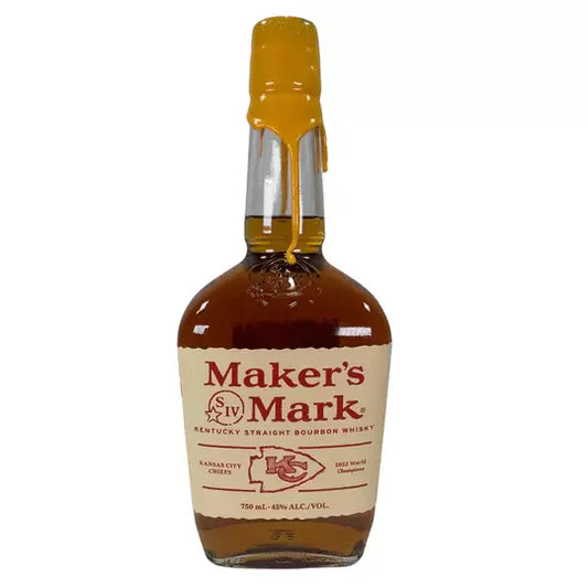 Buy 1 Get 1 Free - Maker's Mark Kansas City Chiefs 2022 World Champions Kentucky Straight Bourbon Whisky
