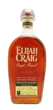 Buy 1 Get 1 Free - Elijah Craig Mission Exclusive Private Barrel 8 Year Old Kentucky Bourbon Whisky