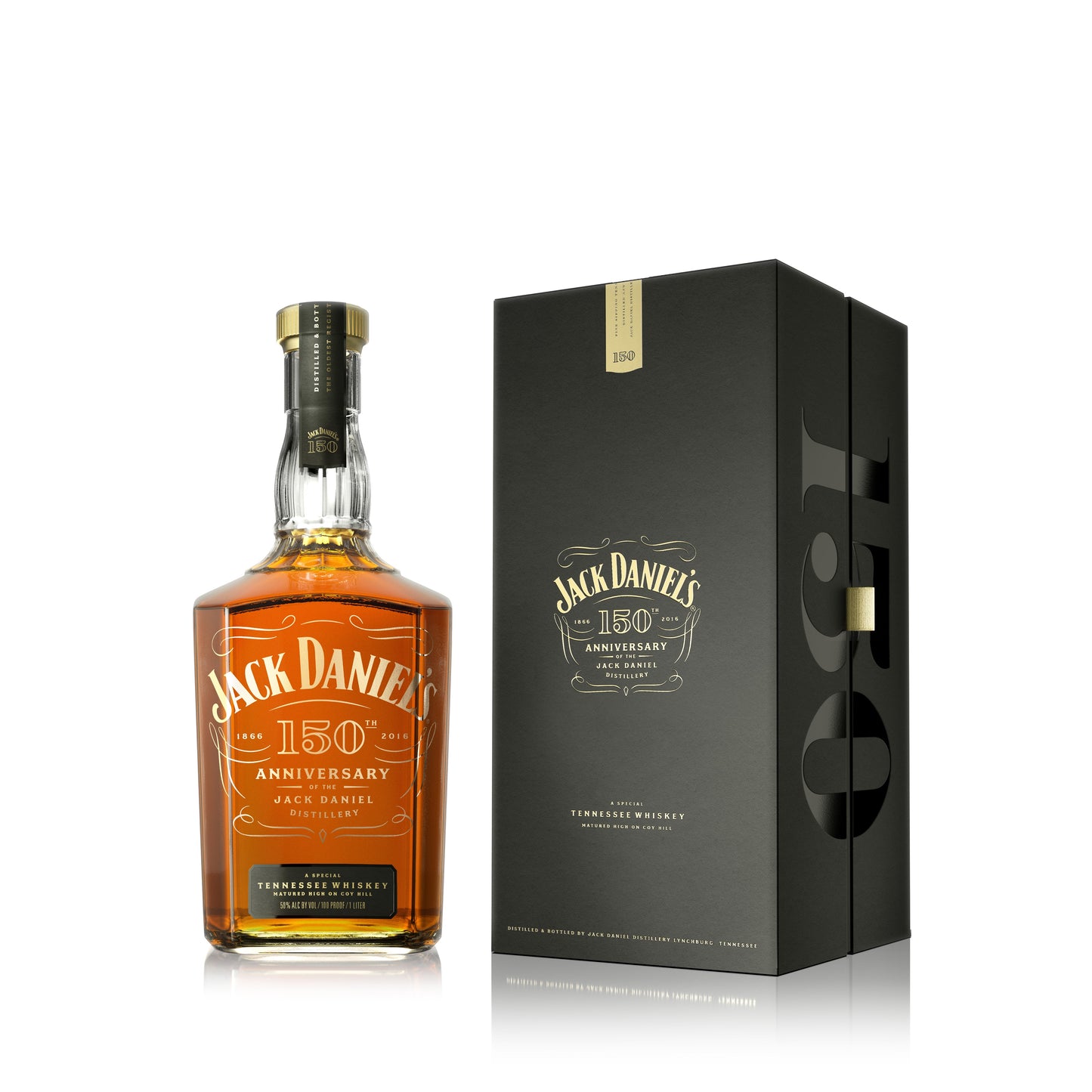 Buy 1 Get 1 Free - Jack Daniel's 150th Anniversary Special Collectors Edition in Box Tennessee Whiskey 1L