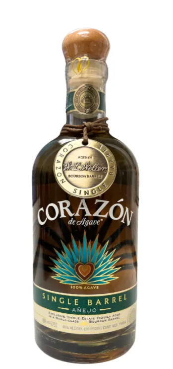Buy 1 Get 1 Free - Corazon Single Barrel Anejo Aged in W.L. Weller Bourbon Barrels