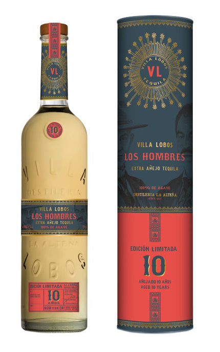 Villa Lobos Los Hombres Extra Añejo 10 Year Old Tequila