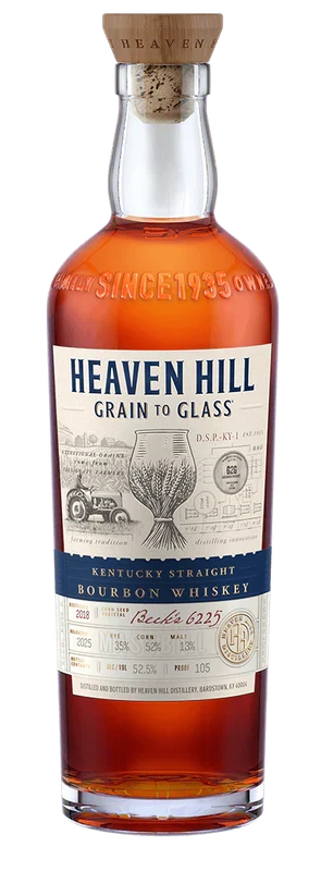 Heaven Hill Grain To Glass 2nd Edition 105 Proof 6 Year Old Kentucky Straight Bourbon Whiskey | 700ML