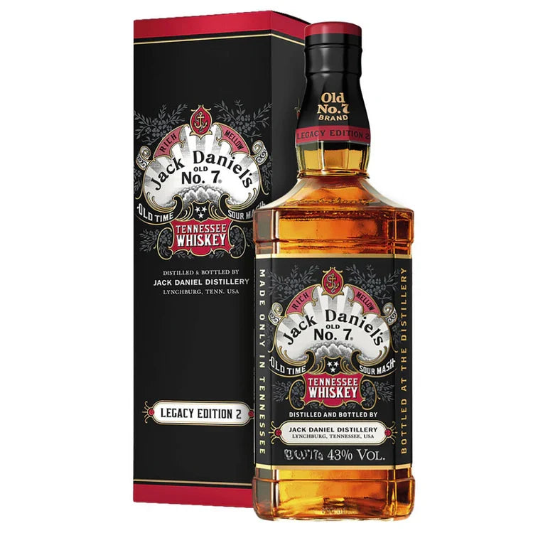 Buy 1 Get 1 Free - Jack Daniel's Legacy 2nd Edition Old No.7 Brand Sour Mash Whiskey | 1L