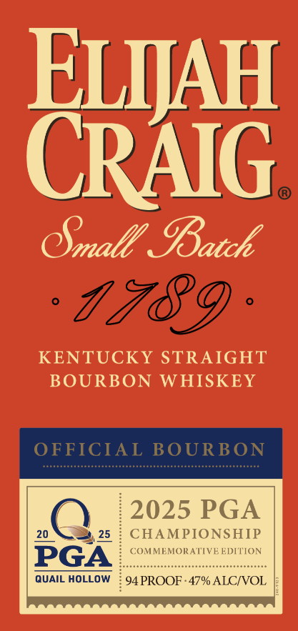 Buy 1 Get 1 Free - Elijah Craig 2025 PGA Championship Commemorative Edition Straight Bourbon Whiskey