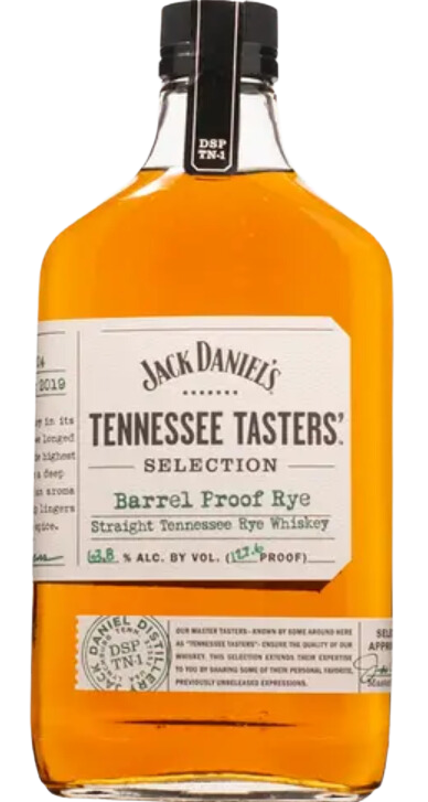Buy 1 Get 1 Free - Jack Daniel's Tennessee Tasters Barrel Proof Rye 127.6 Proof | 375ML