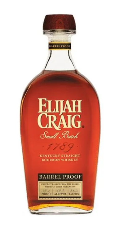 Elijah Craig Small Batch #C912 Barrel Proof Kentucky Straight Bourbon Whiskey