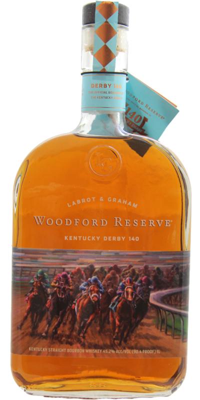 Buy 1 Get 1 Free - Woodford Reserve Kentucky Derby 140 Limited Edition Bourbon Whiskey 1L