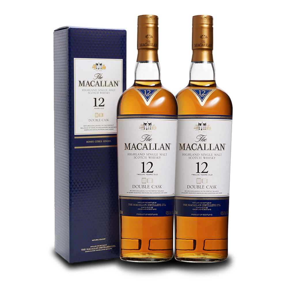 Buy 1 Get 1 Free - The Macallan Double Cask 12 Years Old (2) Bottle Bundle