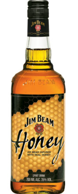 Jim Beam Honey Straight Bourbon Whiskey | 1L