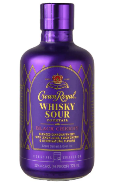 Crown Royal Sour Black Cherry Canadian Whisky | 375ML
