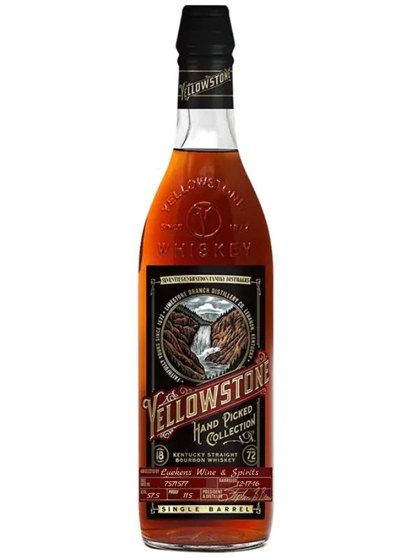 Buy 1 Get 1 Free - Yellowstone | Single Barrel Select Bourbon 115 Proof Whiskey | Limited Edition