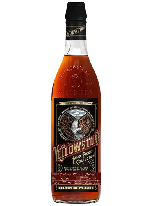 Yellowstone | Single Barrel Select Bourbon 115 Proof Whiskey | Limited Edition