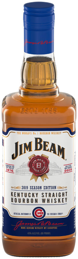 Jim Beam Chicago Cubs Bourbon Whiskey