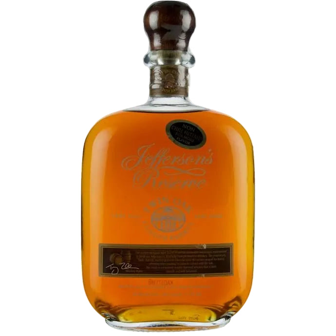 Jefferson's Twin Oak Double Barreled Bourbon Whiskey