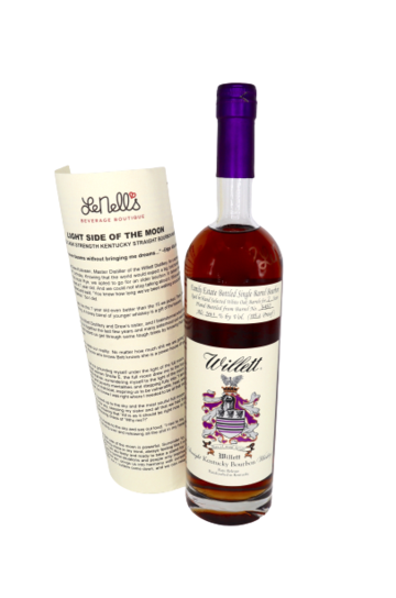 Buy 1 Get 1 Free - Willett LeNell's Light Side of the Moon Single Barrel 7 Year Barrel #746 Btl #78 of 202 118.2 Proof Bourbon Whiskey