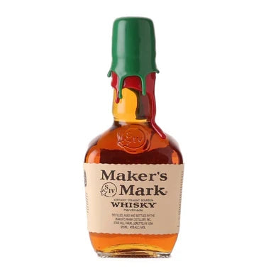Maker's Mark Special Edition Green & Red Kentucky Straight Bourbon Whisky Signed | 375ML