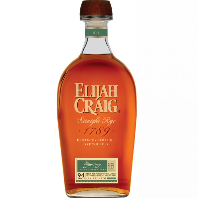 Buy 1 Get 1 Free - Elijah Craig Straight Rye Whiskey