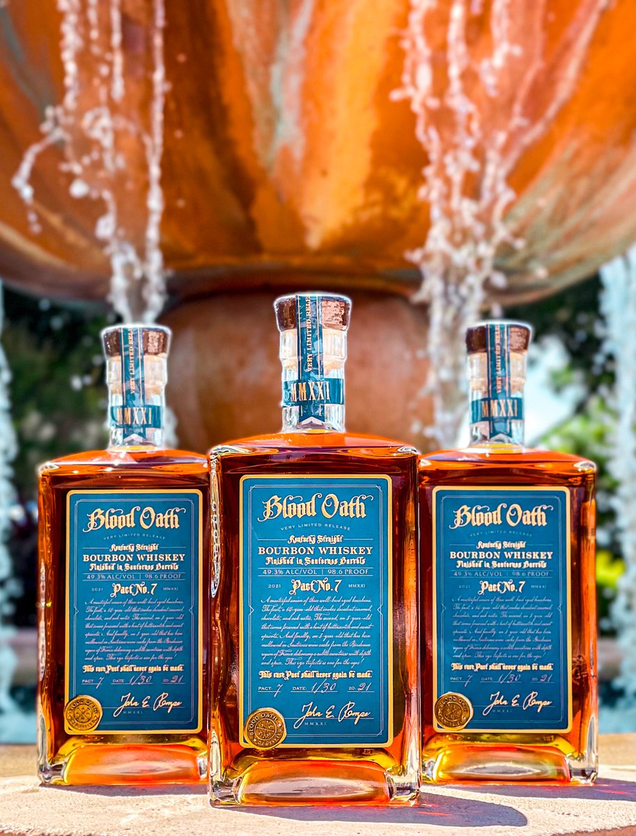 Blood Oath Pact 7 | 2021 One-Time Limited Release | Kentucky Straight Bourbon Whiskey
