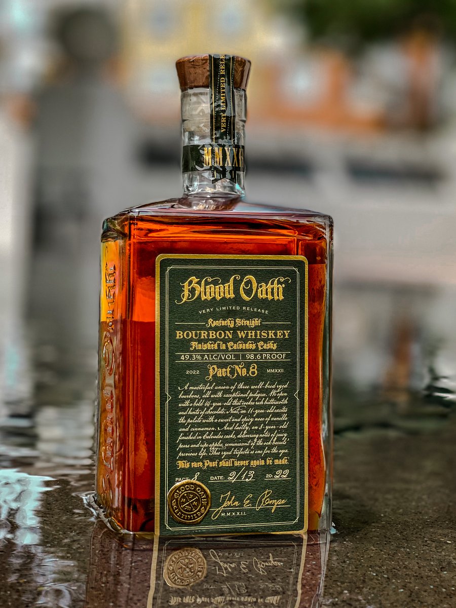 Buy 1 Get 1 Free - Blood Oath Pact 8 | 2022 One-Time Limited Release | Kentucky Straight Bourbon Whiskey