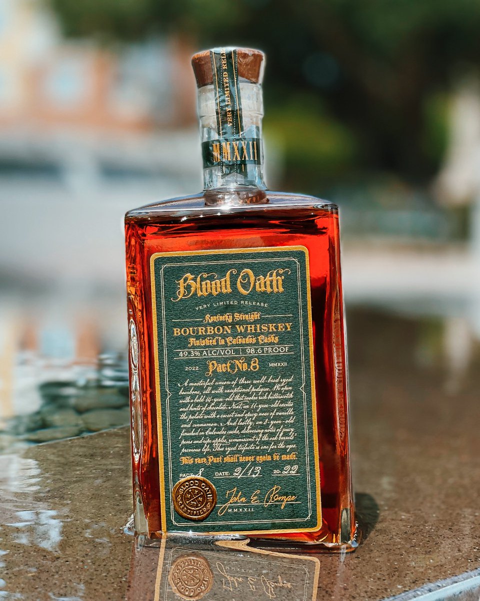 Buy 1 Get 1 Free - Blood Oath Pact 8 | 2022 One-Time Limited Release | Kentucky Straight Bourbon Whiskey