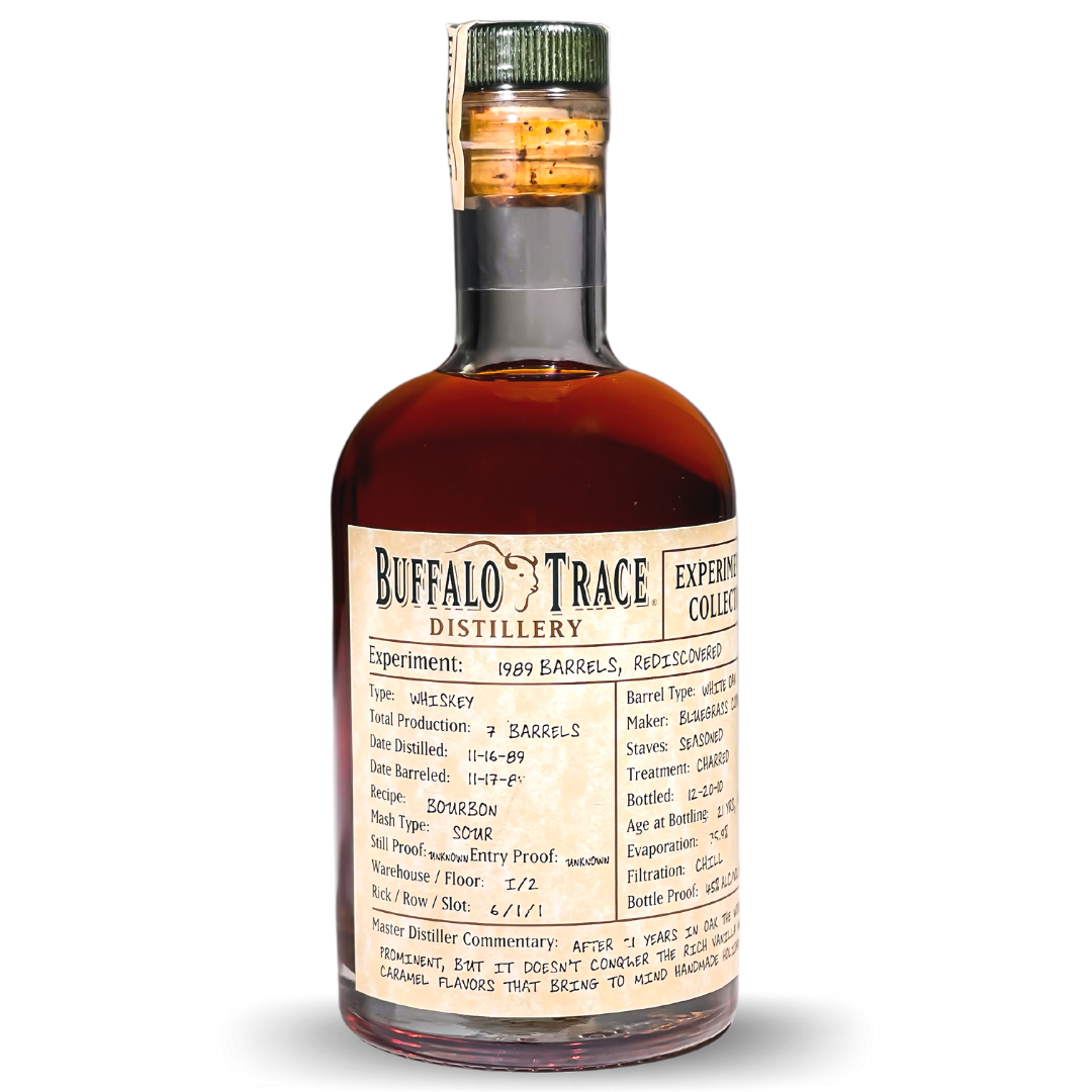Buy 1 Get 1 Free - Buffalo Trace Experimental Collection | 1989 Barrels, Rediscovered (1 of 3)