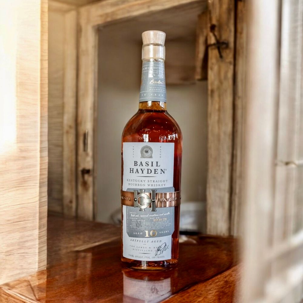 Buy 1 Get 1 Free - Basil Haydens 10 Year Whiskey Kentucky Straight Bourbon Whiskey