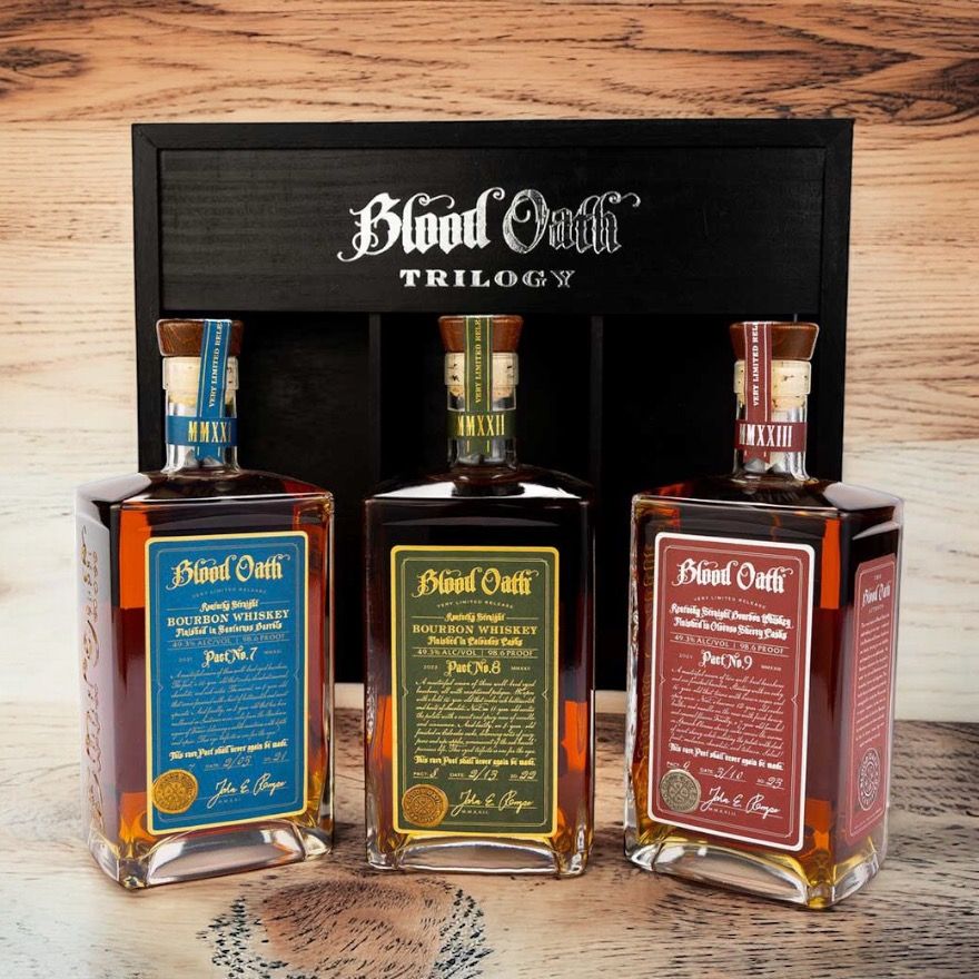 Blood Oath Trilogy Set | Pact No. 7-8-9 | Kentucky Straight Bourbon Whiskey